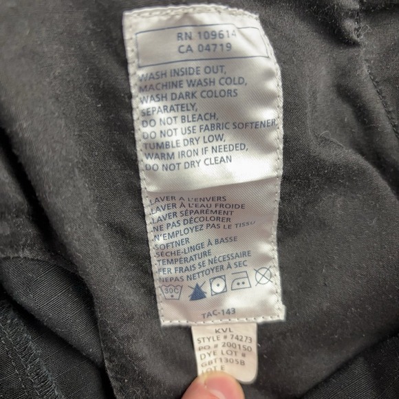 5.11 Tactical Taclite Pro Ripstop Cargo Pants Black Men's 40x30 (Fits 38x30) - Picture 4 of 7